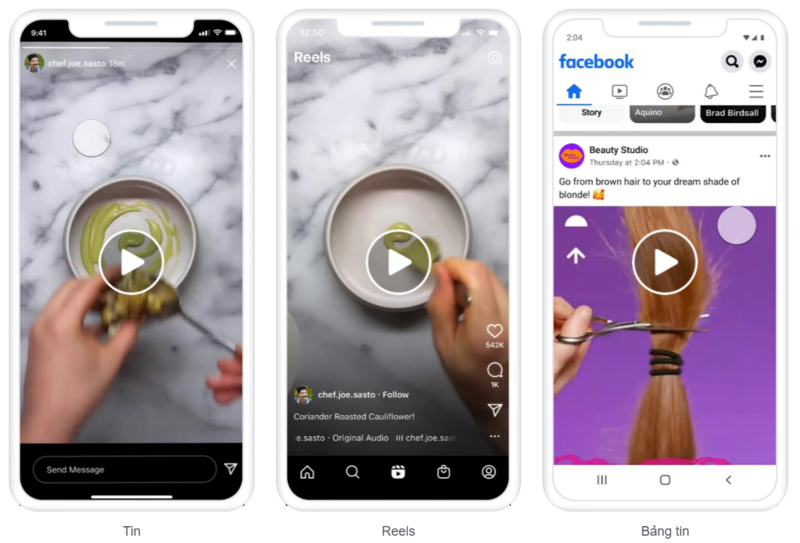 kích thước video chạy quảng cáo facebook kích thước video chạy quảng cáo fb