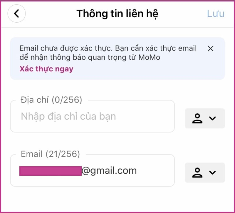 thanh toán google ads bằng momo