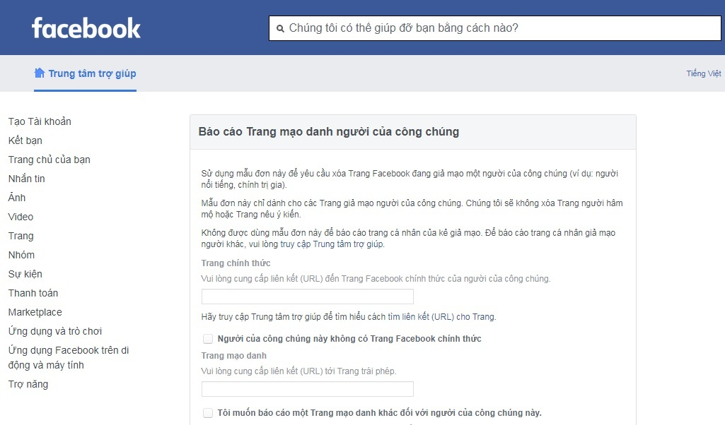 lỗi tài khoản quảng cáo facebook