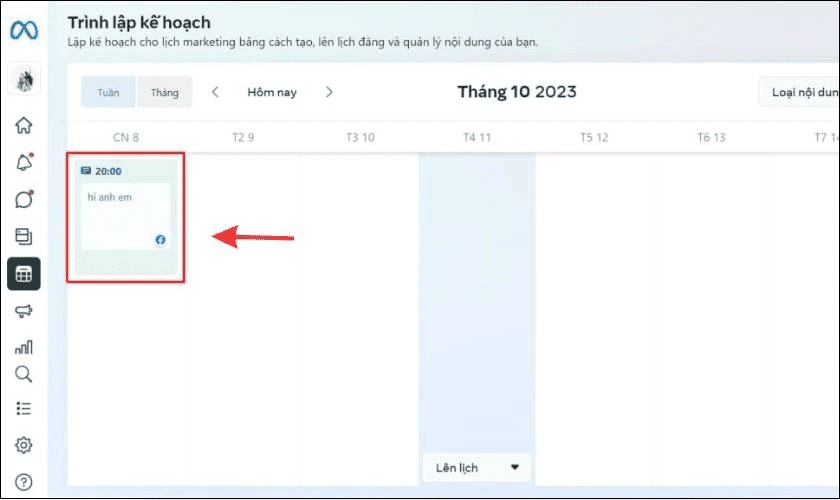 cách hẹn giờ đăng bài trên facebook