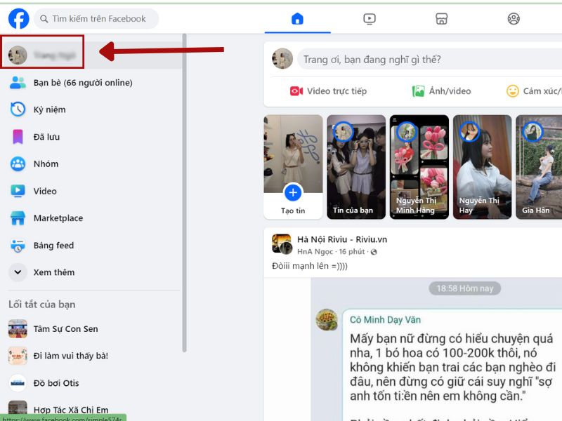 cách ghim bài viết trên facebook