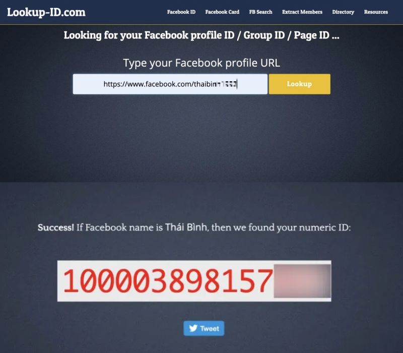 lấy id bài viết facebook