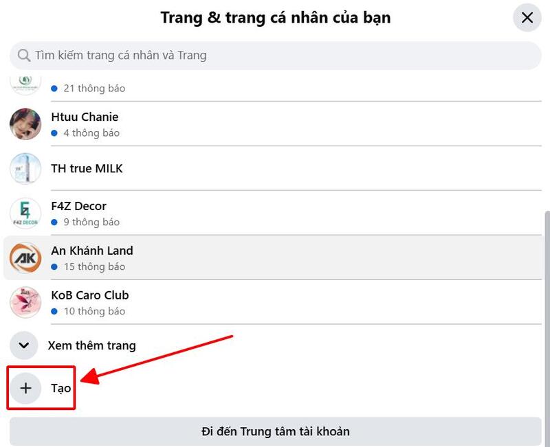 cách tạo blog cá nhân trên Facebook