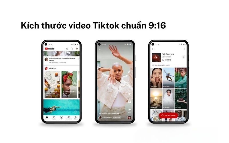 kích thước video TikTok